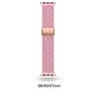 Cinturino Apple Watch in tessuto con strass 38/40/41 mm rosa