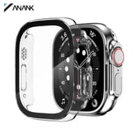 ANANK Apple Watch Ultra 49mm - Tempered Glass / Armored Glass with Bumper Case, Transparent – Bild 1