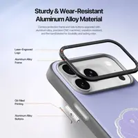 iPhone 17 Pro - Dux Ducis - Série Luvy, édition Love (coquillage), violet – Bild 8