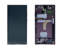 Samsung Galaxy S22 Ultra S908B LCD burgundy, neu, original – Bild 2