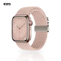 RPD Vela Cinturino Sport Nylon Intrecciato Parachute per Apple Watch 38/40/41/42mm - Rosa Sabbia – Bild 1