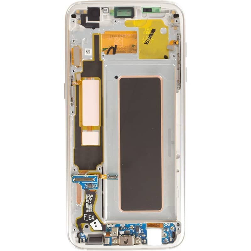Samsung Galaxy S7 EDGE Frontglas / LCD weiss, renewed – 2