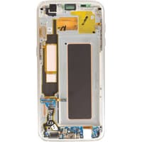Samsung Galaxy S7 EDGE Frontglas / LCD weiss, pulled – Bild 2