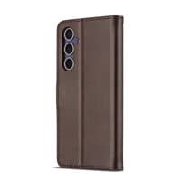 Samsung Galaxy A57 - LC.IMEEKE Custodia a portafoglio con 3 scomparti per carte e chiusura magnetica, marrone – Bild 5