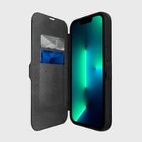 iPhone 16 - Raptic Urban Folio black - Outdoor Flip Case – Bild 1