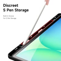 Samsung Galaxy Tab S10 FE / S9 FE / Tab S9 - Dux Ducis Magi Series, attachable flip case, black – Bild 6