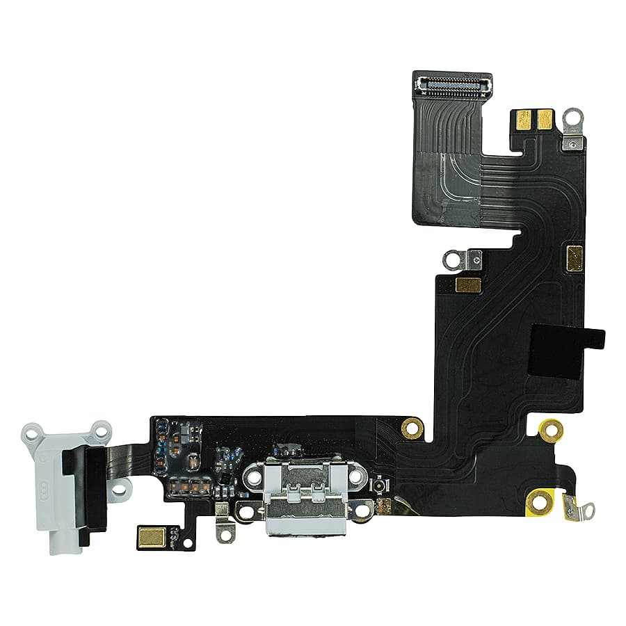 Apple iPhone 6 PLUS USB-Dock / unteres Mikrofon / Kopfhörerbuchse schwarz / space grey, neu, original