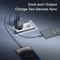 Mcdodo - Chargeur mural (2x USB-A), 12W, noir – Bild 4