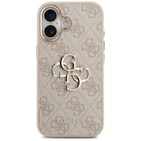 iPhone 17 - Guess Metal Logo Gold Case, Pink GUHCP17S4GMGCPI – Bild 3