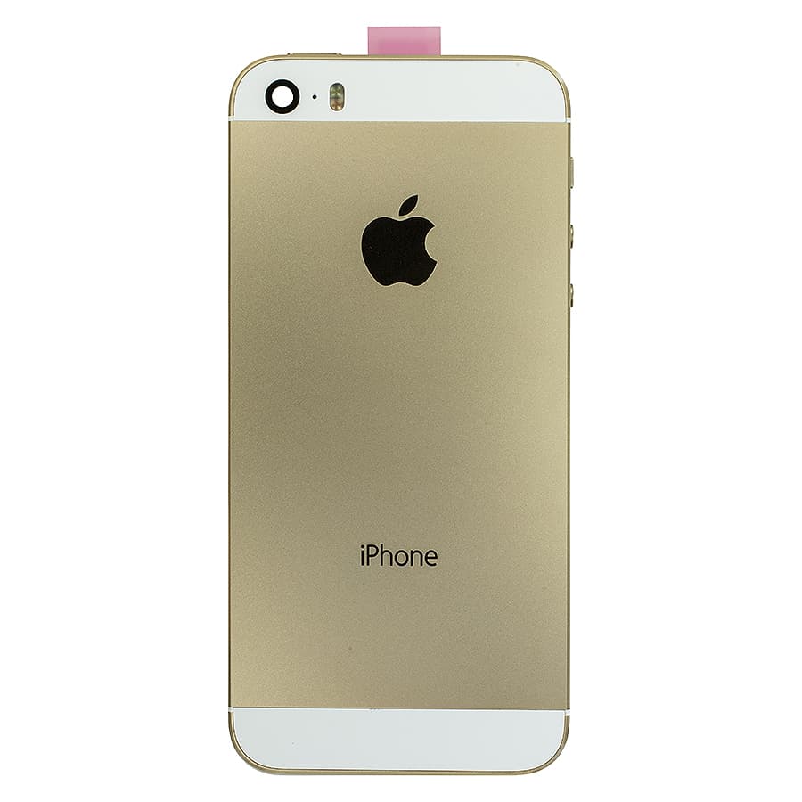 Apple iPhone 5S Backcover komplett gold original, neu, original – 2