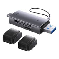 Baseus - Lite Series - Lecteur de carte USB-A & Type-C pour SD/TF, Gris (WKQX060113) – Bild 8