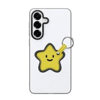 Samsung Galaxy S26 - Dux Ducis - Luvy Series, Love Edition (Gelber Stern), weiss – Bild 2