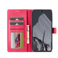 Google Pixel 10 / 10 Pro - LC.IMEEKE Wallet Etui mit 3 Kartenfächern & Magnetverschluss, Pink – Bild 2
