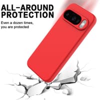 Pixel 10 / 10 Pro - Silikon Hülle rot – Bild 7