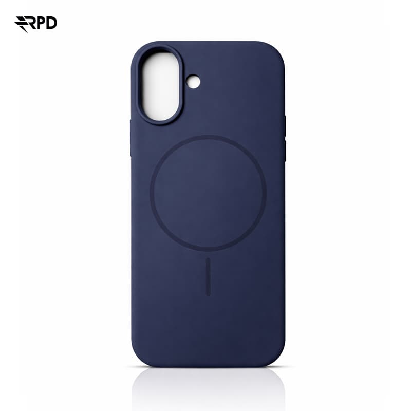 iPhone 17 - MagSafe Slimline Silikon Case, Dunkelblau