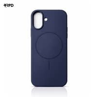 iPhone 17 - Étui en silicone MagSafe Slimline, bleu foncé – Bild 1