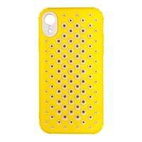 iPhone XR - Étui perforé jaune – Bild 1