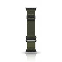 Apple Watch Sport Strap Fabric with Black Clasp 42/44/45/49mm Dark Green – Bild 1