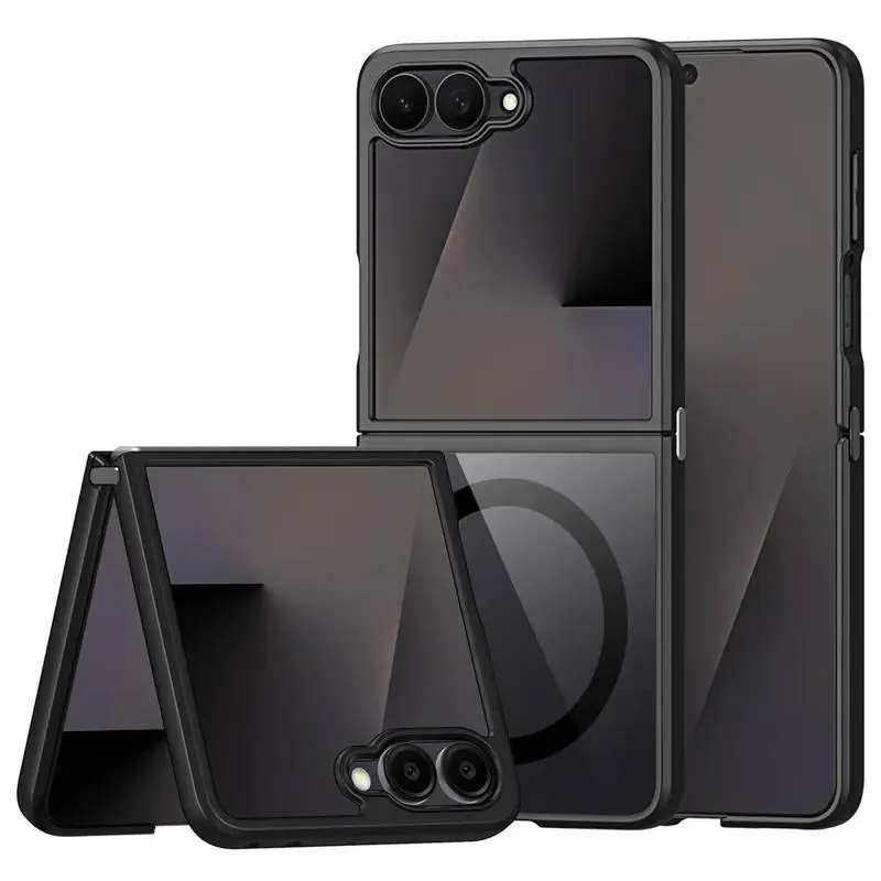 Galaxy Z Flip8 - Custodia Magsafe Dux Ducis serie Aimo, nera