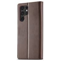 Samsung Note 20 Ultra - LC.IMEEKE Wallet case with 3 card slots & magnetic closure, brown – Bild 5