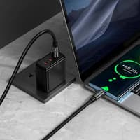 Hoco - U143 Câble USB-C 1.2m fast charging data cable, Noir – Bild 5