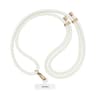 DUX - PL-I Premium silicone lanyard cell phone chain, white