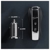Joyroom - C-A35 45W Mini 2-port ring-pull fast car charger Tarnish – Bild 4
