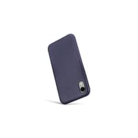 iPhone XR Original Real Leather Back Cover blue iCarer(No Logo) – Bild 4
