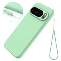 Google Pixel 10 Pro XL - Silikon Schutzhülle, Grün – Bild 3