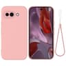 Google Pixel 9a- Silikonhülle pink