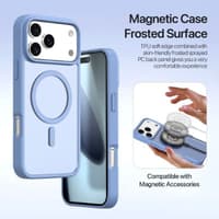 iPhone 17 Pro - Housse Dux Ducis Lawa Premium bleu clair – Bild 6