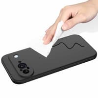 Google Pixel 9 - Silicone protective case, black – Bild 5
