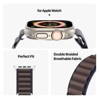 Apple Watch - DUX GS Version Strap - 38mm/40mm/41mm/42mm(10.Gen) Dunkelblau – Bild 9