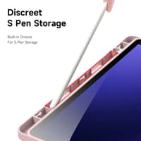 Samsung Galaxy Tab S10 FE/S9 FE/S9 - Dux Ducis Magi Series, custodia flip stand-up, rosa – Bild 7