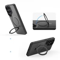 Samsung Galaxy S26 Ultra - Serie Dux Ducis Yind con funzione Magsafe e stand in nero – Bild 20