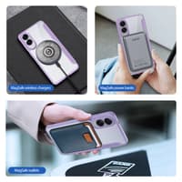Dux Ducis - Galaxy S25 Edge - Skin X Pro Series Hülle mit MagSafe, Violett – Bild 5