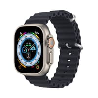 Apple Watch - DUX OceanWave Version Strap - 42mm/44mm/45mm/46mm(10.Gen)/49mm, Midnight – Bild 1