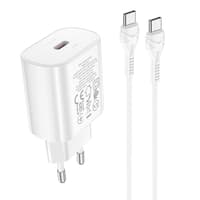 HOCO PD25W charger set with Type-C to Type-C cable (N22) – Bild 1