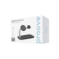 Proove - Magnetic Field 3 In 1 Wireless Charger, Black – Bild 5