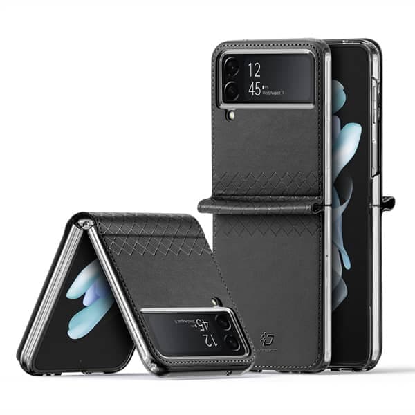 Samsung Galaxy Z Flip 4 - Dux Ducis Bril Series noir