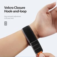Apple Watch - DUX YJ Version Strap - 42mm/44mm/45mm/46mm(10.Gen)/49mm Black-Grey – Bild 8