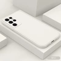Samsung Galaxy S21 FE 5G - Silicone Case White – Bild 1
