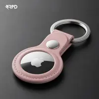 AirTag Keychain - RPD Faux Leather Case, Pink – Bild 3