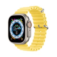 Apple Watch - DUX OceanWave Version Strap - 38mm/40mm/41mm/42mm(10.Gen), Yellow – Bild 1