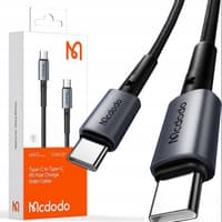 McDodo - USB-C to USB-C, Fast Charging Cable, 1.5m, Schwarz – Bild 2