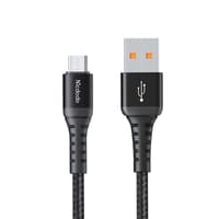 McDodo - USB-A to Micro-USB, Lade- und Datenkabel, 0.2m, Schwarz – Bild 1