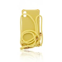 Fashion case Halskette gelb zum umhängen iPhone X/XS – Bild 1