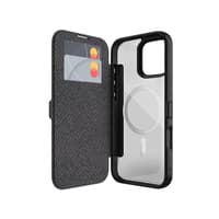 iPhone 16 Plus - Raptic Urban Folio nero - Custodia flip per esterni con funzione Magsafe – Bild 8