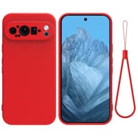 Google Pixel 9 Pro - Silikonhülle, rot – Bild 1