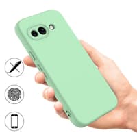 Google Pixel 9a - Custodia protettiva in silicone, verde – Bild 4